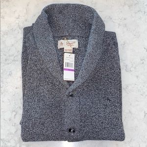 New Men’s Original Penguin Shawl Collar Cardigan